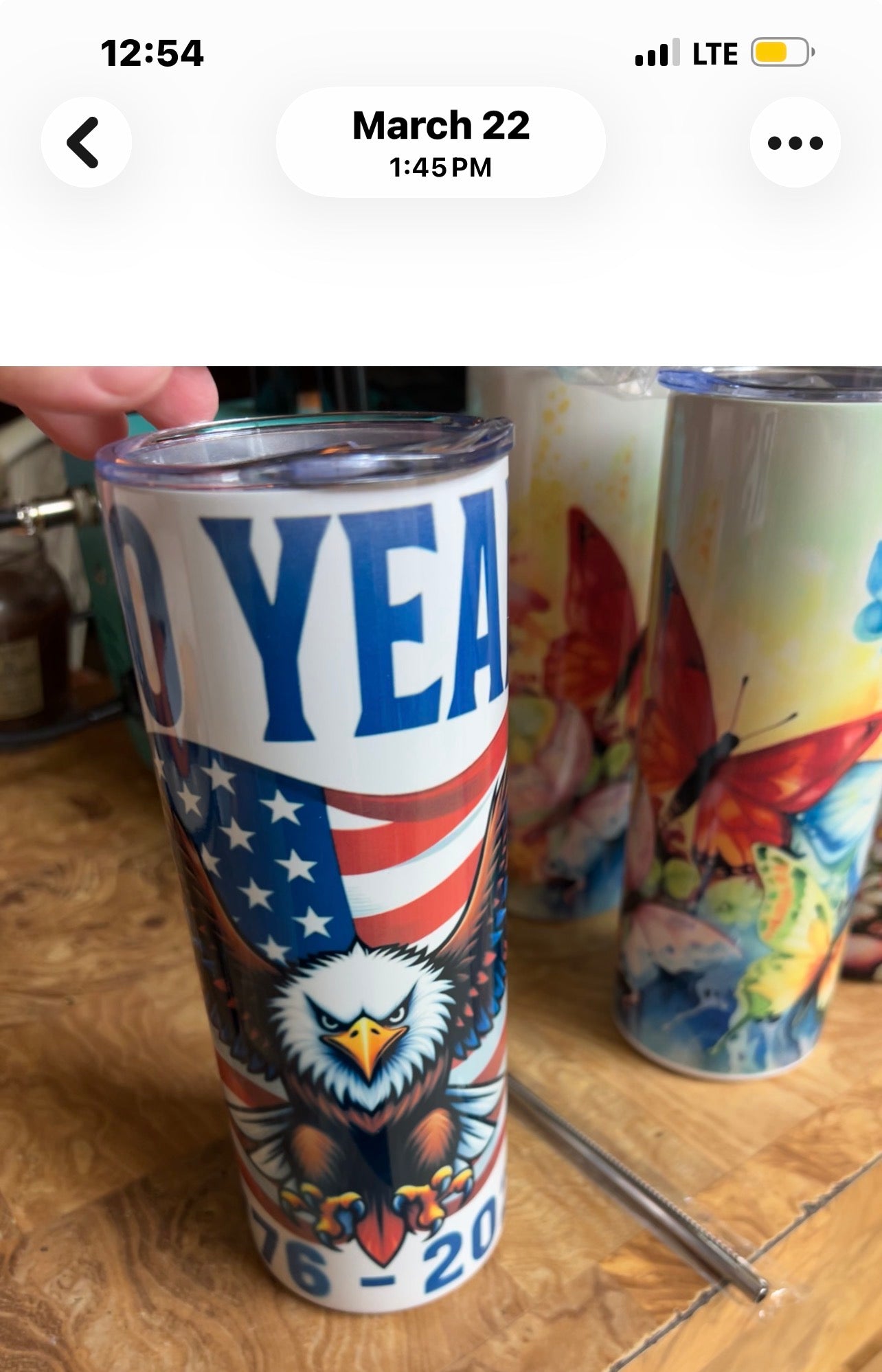 20 oz Yoda tumbler Mother’s Day