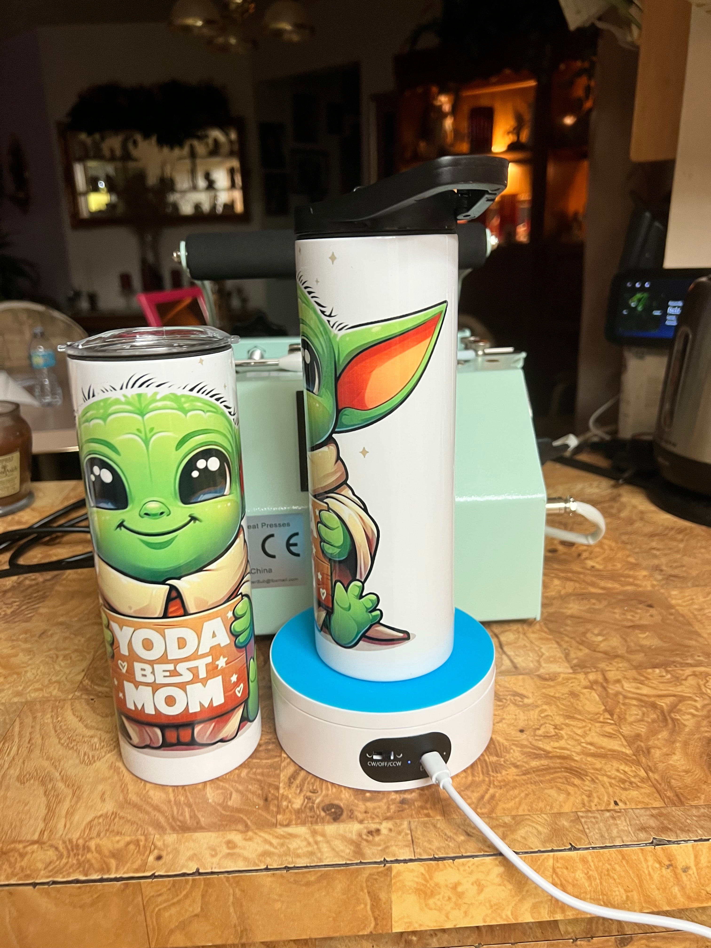 20 oz Yoda tumbler Mother’s Day